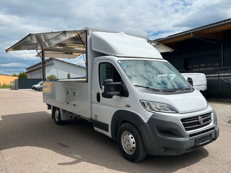 Fiat Ducato/Verkaufswagen mit Ausbau/Klima/3-Sitzer