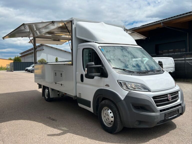 Fiat Ducato/Verkaufswagen mit Ausbau/Klima/3-Sitzer